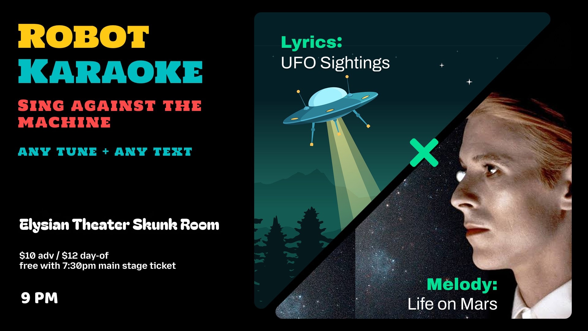 ROBOT KARAOKE: SING AGAINST THE MACHINE (SKUNK ROOM)